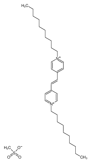 4,4'-(1,2-Ethendiyl)-bis-(1-decylpyridinium)-di-methansulfonat CAS:39641-60-6 manufacturer & supplier