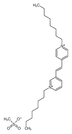 1-Octyl-3-(2-(1-octyl-pyridinium-4-yl)-ethenyl)-pyridinium-di-methansulfonat CAS:39641-68-4 manufacturer & supplier