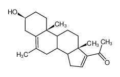 3β-Hydroxy-20-oxo-6-methyl-pregnadien-(5.16) CAS:3965-39-7 manufacturer & supplier