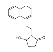 1-[2-(3,4-dihydro-1-naphthalenyl)ethyl]-5-hydroxy-2-pyrrolidinone CAS:39662-51-6 manufacturer & supplier