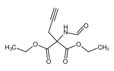 formylamino-prop-2-ynyl-malonic acid diethyl ester CAS:39665-19-5 manufacturer & supplier