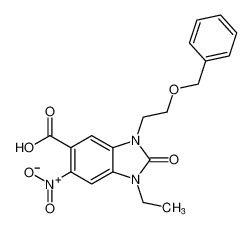 3-(2-(benzyloxy)ethyl)-1-ethyl-6-nitro-2-oxo-2,3-dihydro-1H-benzo[d]imidazole-5-carboxylic acid CAS:396652-53-2 manufacturer & supplier