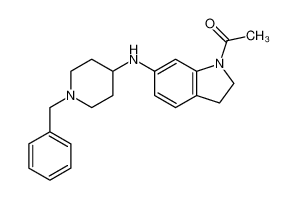 1-[6-[(1-benzylpiperidin-4-yl)amino]-2,3-dihydroindol-1-yl]ethanone CAS:396682-63-6 manufacturer & supplier