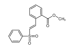 methyl 2-[2-(benzenesulfonyl)ethenyl]benzoate CAS:396715-69-8 manufacturer & supplier