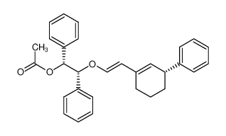 Acetic acid (1R,2R)-1,2-diphenyl-2-[(E)-2-((R)-3-phenyl-cyclohex-1-enyl)-vinyloxy]-ethyl ester CAS:396718-94-8 manufacturer & supplier