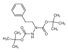 di-tert-butyl 1-phenethylhydrazine-1,2-dicarboxylate CAS:396732-00-6 manufacturer & supplier