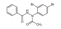 N-acetyl-N'-benzoyl-N-(2,4-dibromo-phenyl)-hydrazine CAS:39678-02-9 manufacturer & supplier