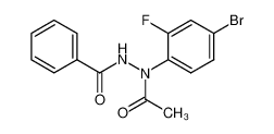 N-acetyl-N'-benzoyl-N-(4-bromo-2-fluoro-phenyl)-hydrazine CAS:39678-03-0 manufacturer & supplier