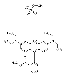 [6-(diethylamino)-9-(2-methoxycarbonylphenyl)xanthen-3-ylidene]-diethylazanium,methyl sulfate CAS:39701-33-2 manufacturer & supplier