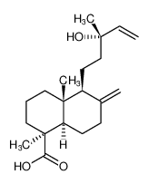 (1S,4aR,5S,8aR)-5-((S)-3-hydroxy-3-methylpent-4-en-1-yl)-1,4a-dimethyl-6-methylenedecahydronaphthalene-1-carboxylic acid CAS:39702-14-2 manufacturer & supplier