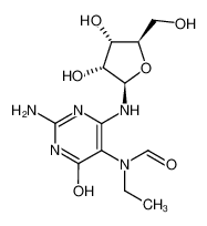 N-(2-amino-6-oxo-4-β-D-ribofuranosyl-1,6-dihydro-pyrimidin-5-yl)-N-ethyl-formamide CAS:39708-02-6 manufacturer & supplier