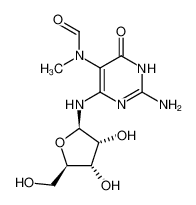 2-amino-5-(formylmethylamino)-4-(1-furanosylamino)pyrimidine-6(1H)-one CAS:39708-05-9 manufacturer & supplier