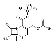 trimethylsilyl (6R,7R)-7-amino-3-((carbamoyloxy)methyl)-8-oxo-5-thia-1-azabicyclo[4.2.0]oct-2-ene-2-carboxylate CAS:39714-37-9 manufacturer & supplier