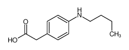 2-[4-(butylamino)phenyl]acetic acid CAS:39718-79-1 manufacturer & supplier