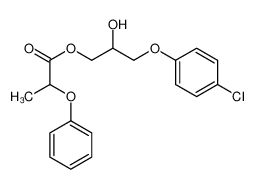 [3-(4-chlorophenoxy)-2-hydroxypropyl] 2-phenoxypropanoate CAS:39719-60-3 manufacturer & supplier