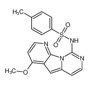 N-(4-methoxypyrido[3',2':4,5]pyrrolo[1,2-c]pyrimidin-9-yl)-4-methylbenzenesulfonamide CAS:397247-85-7 manufacturer & supplier