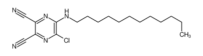 5-chloro-6-(dodecylamino)pyrazine-2,3-dicarbonitrile CAS:397250-14-5 manufacturer & supplier