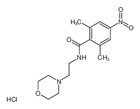 2,6-Dimethyl-N-(2-morpholin-4-yl-ethyl)-4-nitro-benzamide; hydrochloride CAS:39728-45-5 manufacturer & supplier