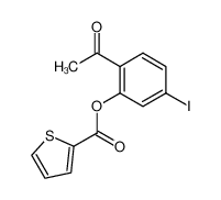 Thiophene-2-carboxylic acid 2-acetyl-5-iodo-phenyl ester CAS:39730-34-2 manufacturer & supplier