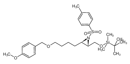 (2S,3R)-2-(tert-Butyl-dimethyl-silanyloxymethyl)-3-[4-(4-methoxy-benzyloxy)-butyl]-1-(toluene-4-sulfonyl)-aziridine CAS:397306-10-4 manufacturer & supplier