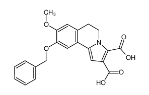 9-benzyloxy-8-methoxy-5,6-dihydro-pyrrolo[2,1-a]isoquinoline-2,3-dicarboxylic acid CAS:39731-82-3 manufacturer & supplier