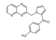 (1-(pyrido[2,3-b]pyrazin-3-ylmethyl)-1H-pyrrol-2-yl)(p-tolyl)methanone CAS:397321-75-4 manufacturer & supplier