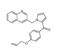 (4-(allyloxy)phenyl)(1-(quinolin-3-ylmethyl)-1H-pyrrol-2-yl)methanone CAS:397321-86-7 manufacturer & supplier