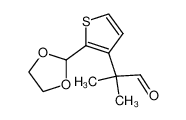 2-[2-(1,3-dioxolan-2-yl)thien-3-yl]-2-methylpropanal CAS:397329-18-9 manufacturer & supplier