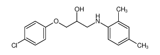 1-(4-Chloro-phenoxy)-3-(2,4-dimethyl-phenylamino)-propan-2-ol CAS:39735-90-5 manufacturer & supplier