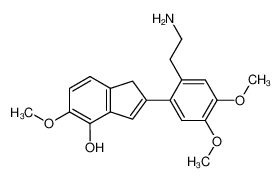 2-[2-(2-Amino-ethyl)-4,5-dimethoxy-phenyl]-5-methoxy-1H-inden-4-ol CAS:39751-96-7 manufacturer & supplier