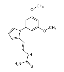 1-(3,5-Dimethoxy)phenyl-2-pyrrolaldehydthiosemicarbazon CAS:39779-29-8 manufacturer & supplier