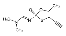 [1-Dimethylamino-meth-(E)-ylidene]-thiophosphoramidic acid O-ethyl ester S-prop-2-ynyl ester CAS:39782-88-2 manufacturer & supplier