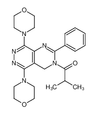 3-isobutyryl-5,8-di-morpholin-4-yl-2-phenyl-3,4-dihydro-pyrimido[4,5-d]pyridazine CAS:39784-46-8 manufacturer & supplier