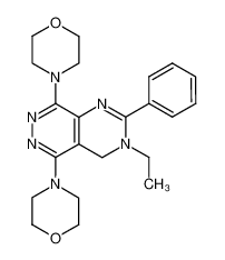 3-ethyl-5,8-di-morpholin-4-yl-2-phenyl-3,4-dihydro-pyrimido[4,5-d]pyridazine CAS:39784-50-4 manufacturer & supplier