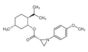 (1R,2S,5R)-2-isopropyl-5-methylcyclohexyl (R)-1-(4-methoxyphenyl)aziridine-2-carboxylate CAS:397850-09-8 manufacturer & supplier