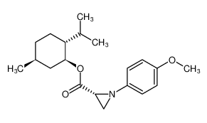 (1S,2R,5S)-2-isopropyl-5-methylcyclohexyl (R)-1-(4-methoxyphenyl)aziridine-2-carboxylate CAS:397850-15-6 manufacturer & supplier