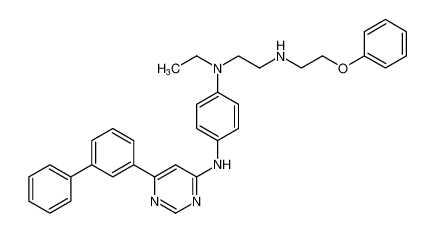 N1-(6-([1,1'-biphenyl]-3-yl)pyrimidin-4-yl)-N4-ethyl-N4-(2-((2-phenoxyethyl)amino)ethyl)benzene-1,4-diamine CAS:397850-80-5 manufacturer & supplier