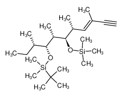 (3E,5R,6R,7S,8R,9S)-8-(t-butyldimethylsilyloxy)-3,5,7,9-tetramethyl-6-trimethylsilyloxy-3-decen-1-yne CAS:397851-86-4 manufacturer & supplier