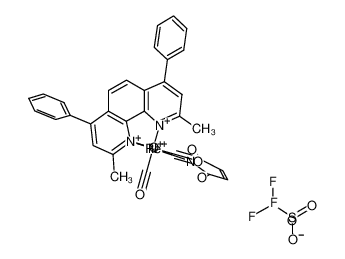 [(2,9-dimethyl-4,7-diphenyl-1,10-phenanthroline)(CO)3(N-(3-pyridyl)maleimide)rhenium(I)](CF3SO3) CAS:397862-41-8 manufacturer & supplier