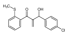 2-((4-chlorophenyl)(hydroxy)methyl)-1-(2-(methylthio)phenyl)prop-2-en-1-one CAS:397872-35-4 manufacturer & supplier