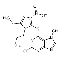 2-chloro-6-((2-ethyl-4-nitro-1-propyl-1H-imidazol-5-yl)thio)-7-methyl-7H-purine CAS:397885-77-7 manufacturer & supplier