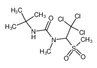 3-tert-Butyl-1-methyl-1-(2,2,2-trichloro-1-methanesulfonyl-ethyl)-urea CAS:39804-44-9 manufacturer & supplier