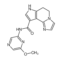 5,6-Dihydro-4H-1,3a,6-triaza-as-indacene-8-carboxylic acid (6-methoxy-pyrazin-2-yl)-amide CAS:398119-68-1 manufacturer & supplier