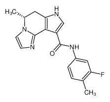 (R)-N-(3-fluoro-4-methylphenyl)-5-methyl-6,7-dihydro-5H-imidazo[1,2-a]pyrrolo[3,2-c]pyridine-9-carboxamide CAS:398120-79-1 manufacturer & supplier