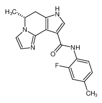 (R)-N-(2-fluoro-4-methylphenyl)-5-methyl-6,7-dihydro-5H-imidazo[1,2-a]pyrrolo[3,2-c]pyridine-9-carboxamide CAS:398120-86-0 manufacturer & supplier