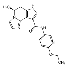 (S)-N-(6-ethoxypyridin-3-yl)-5-methyl-6,7-dihydro-5H-imidazo[1,2-a]pyrrolo[3,2-c]pyridine-9-carboxamide CAS:398121-07-8 manufacturer & supplier