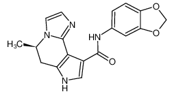 (R)-4-Methyl-5,6-dihydro-4H-1,3a,6-triaza-as-indacene-8-carboxylic acid benzo[1,3]dioxol-5-ylamide CAS:398121-10-3 manufacturer & supplier