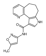 3,4,5,6-Tetrahydro-3,10-diaza-benzo[e]azulene-1-carboxylic acid (5-methyl-isoxazol-3-yl)-amide CAS:398121-92-1 manufacturer & supplier