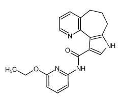 3,4,5,6-Tetrahydro-3,10-diaza-benzo[e]azulene-1-carboxylic acid (6-ethoxy-pyridin-2-yl)-amide CAS:398122-00-4 manufacturer & supplier