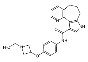 3,4,5,6-Tetrahydro-3,10-diaza-benzo[e]azulene-1-carboxylic acid [4-(1-ethyl-azetidin-3-yloxy)-phenyl]-amide CAS:398122-01-5 manufacturer & supplier